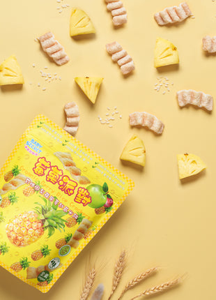 Organic Rice Crackers - Pineapple, Cranberry & Apple