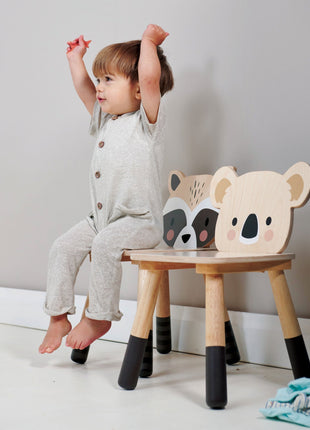 Forest Raccoon Chair