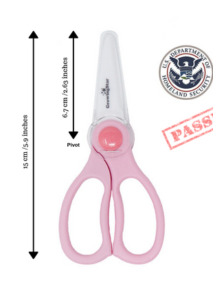 Baby Food Scissors - Pink