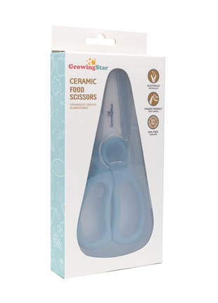 Baby Food Scissors - Blue