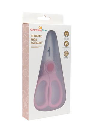 Baby Food Scissors - Pink