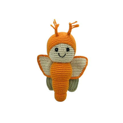 Butterfly Rattle - Orange
