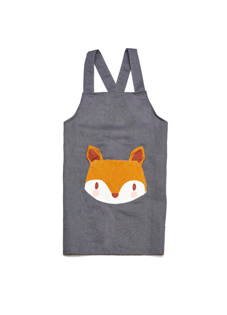 Fox Linen Apron