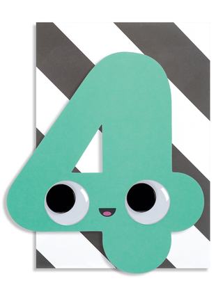 Googly Numbers - 4 Years