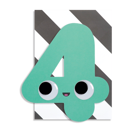 Googly Numbers - 4 Years