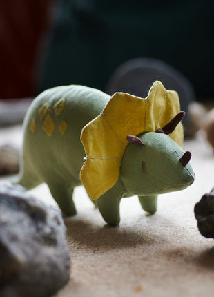 Trike Linen Dinosaur Toy