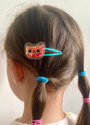 Pinces à cheveux chat