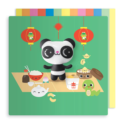 Carte aimantée panda