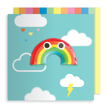 Carte magnétique arc-en-ciel