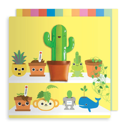 Carte aimantée cactus