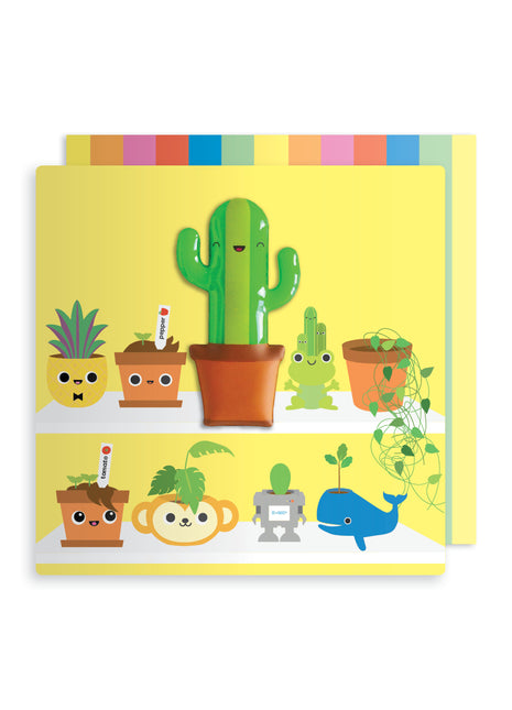 Carte aimantée cactus