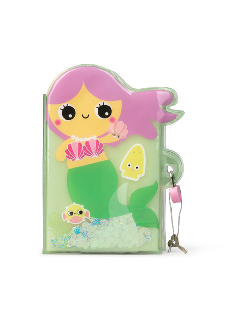 Mermaid Glitter Locking Diary