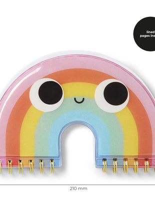 Carnet A5 arc-en-ciel