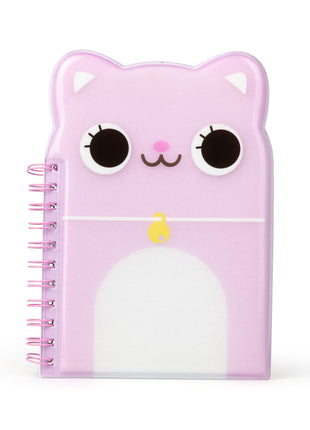 Carnet A5 chat rose mignon