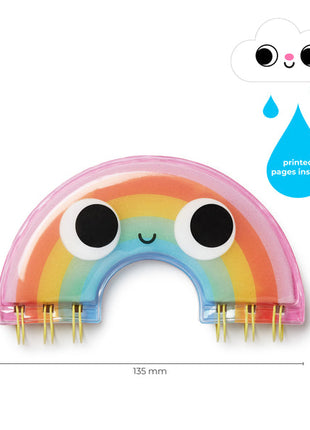 Carnet A6 arc-en-ciel