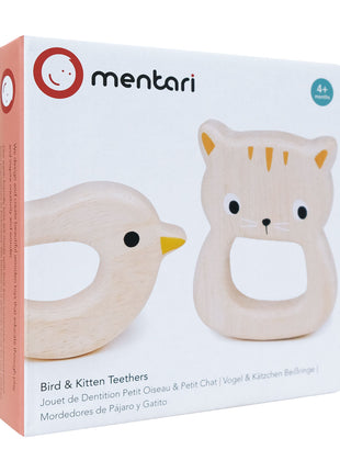 Bird & Kitten Teethers