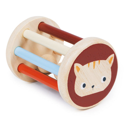 Hochet chaton roulant