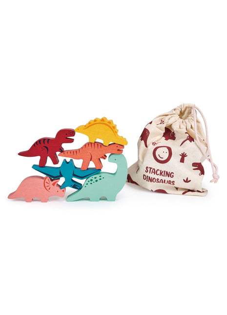 Happy Stacking Dinosaurs