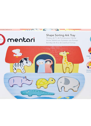 Shape Sorting Ark Tray