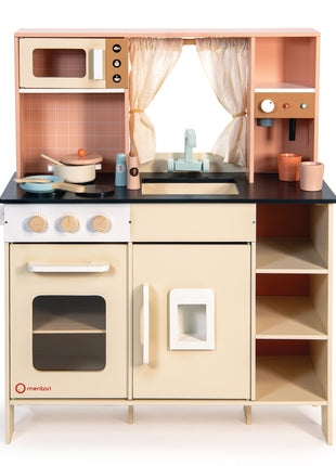Cream Play Kitchen