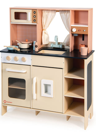 Cream Play Kitchen