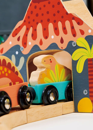 Lost World Dinosaur Railway Set