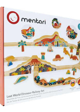 Lost World Dinosaur Railway Set