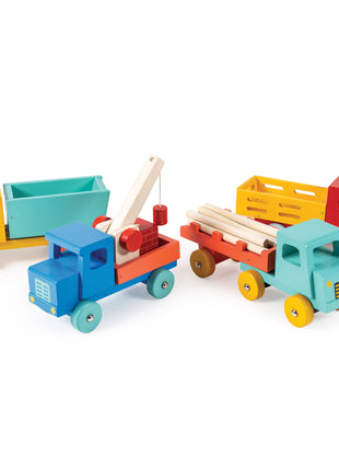 Blue Pick Up Truck