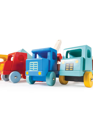 Blue Pick Up Truck