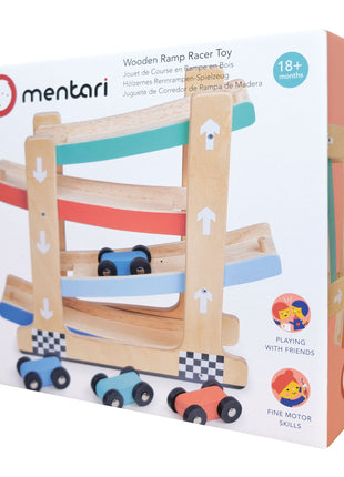 Wooden Ramp Racer Toy