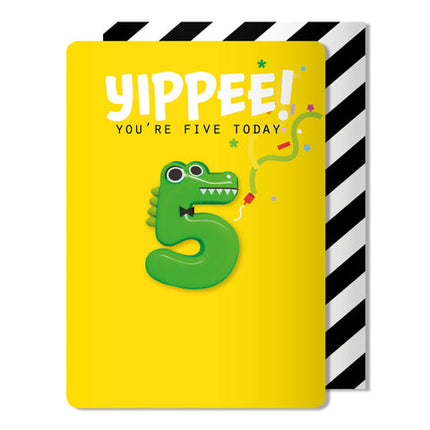 Carte magnétique crocodile 5 ans