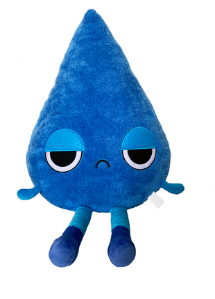 Giant Raindrop Cushion
