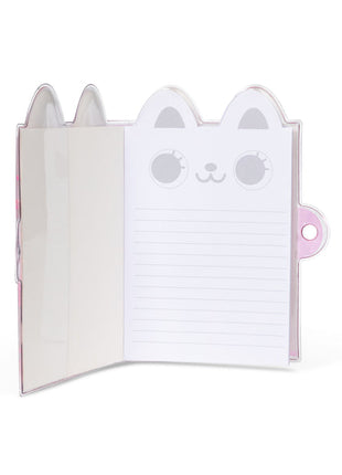 Journal de verrouillage à paillettes pour chat