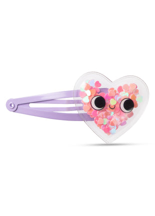 Pinces à cheveux coeur