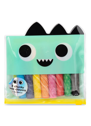 Ensemble de gros crayons dinosaures