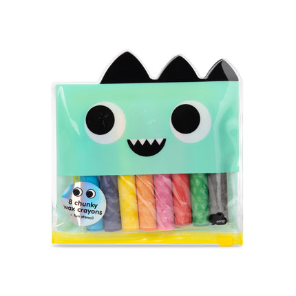 Ensemble de gros crayons dinosaures