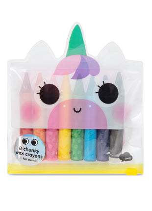 Ensemble de gros crayons licorne