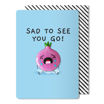 Sorry You're Leaving Magnet Card