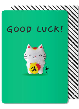 Good Luck Magnet Card