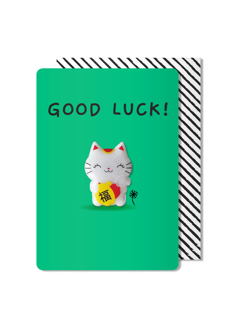 Good Luck Magnet Card