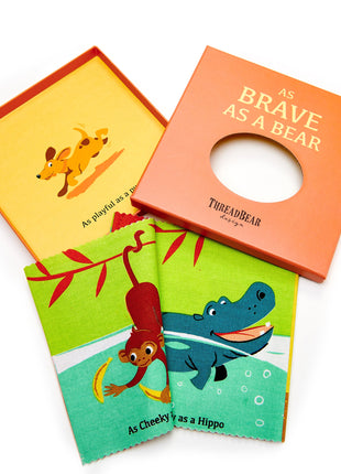 Brave as a Bear Rag Book