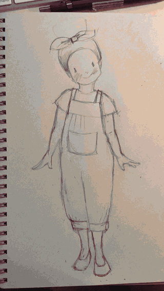 Pippa Rag Doll begins as an illustration before being brought to life as a soft, beautifully crafted doll.