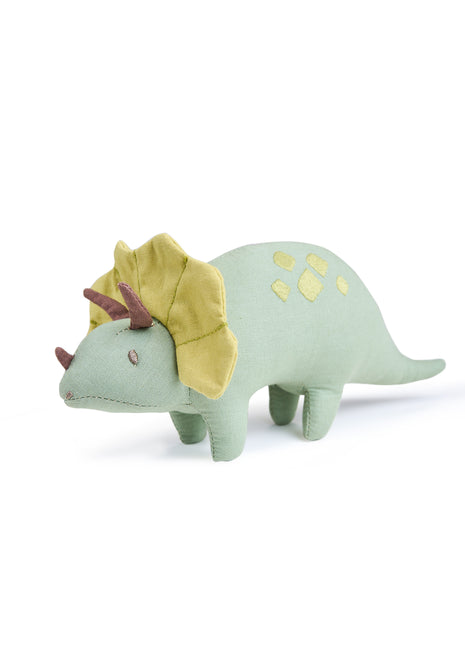 Jouet dinosaure en lin tricycle