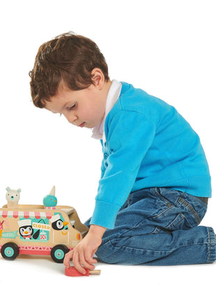 Penguin's Gelato Van