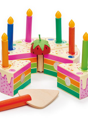 Rainbow Birthday Cake