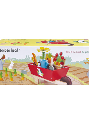 Ensemble de brouette de jardin
