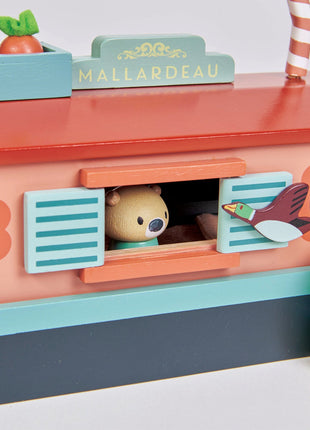 Bateau sur le canal Little Otter