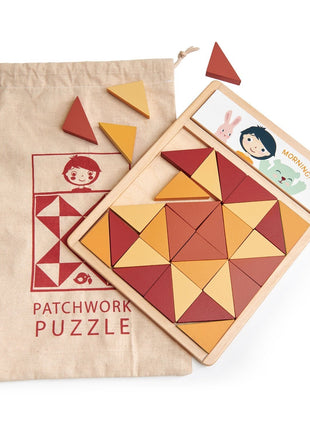 Puzzle de courtepointe en patchwork