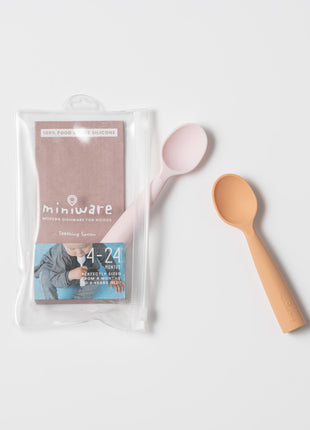 Training Spoon Set - Cotton Candy + Toffee