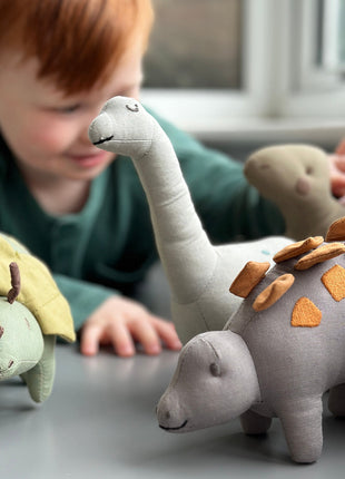 Trike Linen Dinosaur Toy